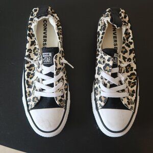 Converse Leopard Shoes Size 8.5